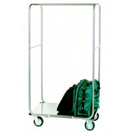 Gepäcktransportwagen Edelstahl | Rollen-Ø 125 mm H 1750 mm Produktbild