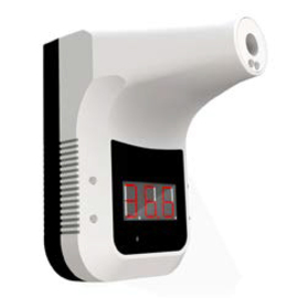 Fieber-Infrarotthermometer digital | Wandhalter Produktbild