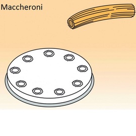 MPF 2,5/4 -Maccheroni 4,8 Matritze für Nudelform MACCHERONI Ø 4,8 - Einsatz für Nudelmaschine MPF 2,5 oder MPF 4 aus Messing-Kupferlegierung Produktbild