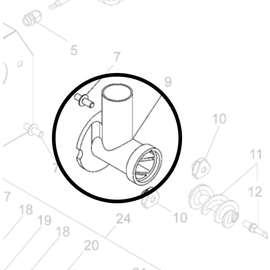 Bocchettone ext Inox 12/TS-AT Ø=52 CE Produktbild