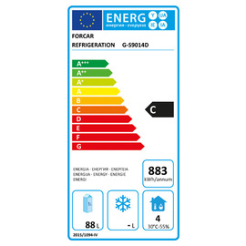 Kühl-Saladette S901-4D 230 Watt 240 ltr  | 4 Schubladen Produktbild 1 S