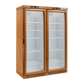 Kühl-Tiefkühl-Kombivitrine KL2794N hellwalnussbraun | +2°C bis +8°C | -18°C bis -22°C Produktbild