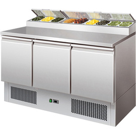Kühl-Saladette PS 300 mit Aufsatz | 392 ltr | Statische Kühlung | Gastronorm Produktbild
