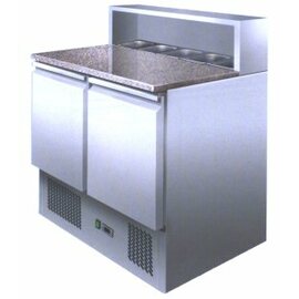 Kühl-Saladette PS900 mit Aufsatz | Statische Kühlung | Gastronorm Produktbild