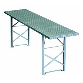 Klapptisch mit Edelstahl-Tischplatte TP- 03  L 2200 mm  x 500 mm Produktbild