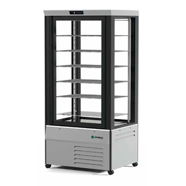 Panorama-Tiefkühlvitrine MITHRA L-BT silberfarben | 570 ltr Produktbild