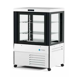 Panorama-Kühlvitrine MITHRA SL weiß 890 mm x 710 mm H 1280 mm Produktbild