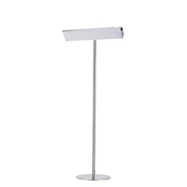 Standfuß RELAX GLASS STAND Edelstahl H 2100 mm | passend für Heizstrahler RELAX GLASS Produktbild 1 S