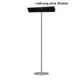 Standfuß RELAX GLASS STAND Edelstahl H 2100 mm | passend für Heizstrahler RELAX GLASS Produktbild