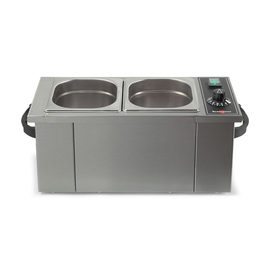 Bain Marie Gastronorm Aufsatzgerät passend für 2 x GN 1/6 | 800 Watt 230 Volt Produktbild