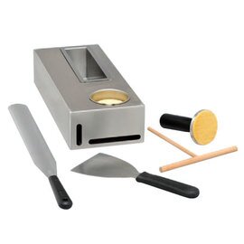 Crepes-Kit  | Wender|Spachtel|Rechen|Reinigungspad  L 490 mm Produktbild