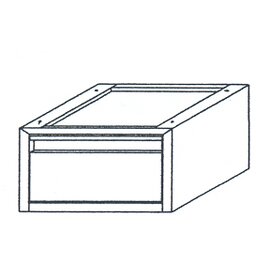 unterbau schublade 420 mm x 490 mm h 250 mm intergastro