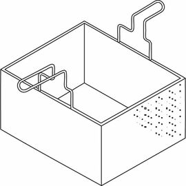 Nudelkorb GN 2/3 290x330x200mm Produktbild