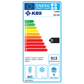Bäckereikühlschrank BKU 688 CNS | 447 ltr | Türanschlag wechselbar Produktbild 1 S