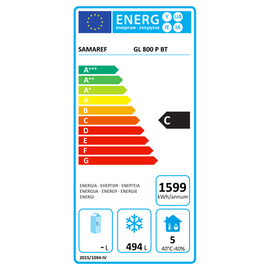 Eislagerschrank TK 800 Eis | 669 ltr | Umluftkühlung Produktbild 1 L