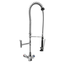 Geschirrwaschbrause PREMIUM SHRINK Einloch Zweigriffmischer H 800 mm Produktbild