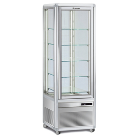 Panoramavitrine Snelle 351 Q LED silberfarben 230 Volt | 5 Borde | Frontscheibenausführung gerade Produktbild