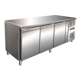 Kühltisch Gastronorm KT 310 Umluftkühlung 300 Watt 464 ltr | 3 Volltüren Produktbild