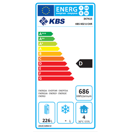 Kühlschrank KBS 402 U CHR | 361 ltr | Volltür Produktbild 1 S