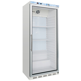 Glastürkühlschrank KBS 602 GU | 600 ltr weiß | Umluftkühlung | Türanschlag rechts Produktbild