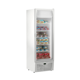 Glastürtiefkühlschrank TK 402 GDU weiß | 403,0 ltr | Umluftkühlung Produktbild