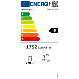 Frischwarentheke NERADO 1020 U schwarz | Umluftkühlung Produktbild 1 L