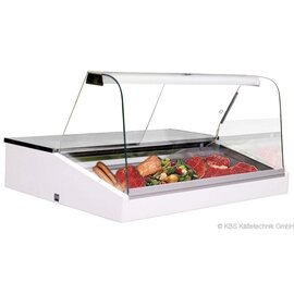 Mehrzweckvitrine Basic 150 weiß 230 Volt Produktbild