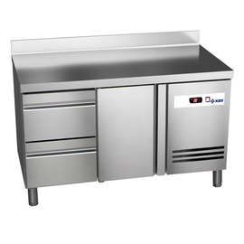 Kühltisch READY KT2612 Umluftkühlung 172 Watt 145 ltr | Aufkantung | 2 Schubladen Produktbild
