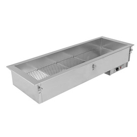 Trocken-Bain-Marie GN 2/1 Einbaugerät mit 1 Becken | 1200 Watt 230 Volt Produktbild