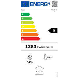 Impulstiefkühltruhe KBS 48 G weiß 331 ltr 2,49 kWh/24 Std Produktbild 1 S