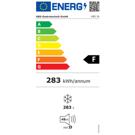 Tiefkühltruhe KBS 36 CNS weiß | 283 ltr Produktbild 1 L