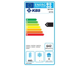 Umluft Gewerbekühlschrank KBS 702 U | 641 ltr | Türanschlag wechselbar Produktbild 1 L