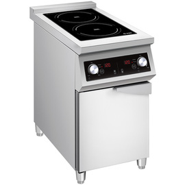 Induktionsherd | 2 Kochstellen | 400 Volt 10 kW Produktbild