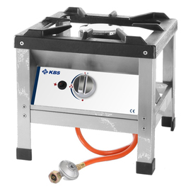 Gas-Hockerkocher | 6 kW inkl. Gasschlauch | Druckminderer Produktbild