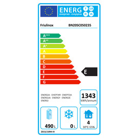 Edelstahlglastürkühlschrank KU 721 G | 660 ltr | Umluftkühlung Produktbild 22 L