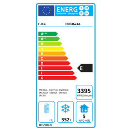 Tiefkühltisch TKT 4420 M Serie POP mit Arbeitsplatte und Aufkantung Produktbild 22 L