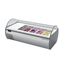 Speiseeisvitrine ASV Eis 4 L 1075 mm B 560 mm H 470 mm Produktbild