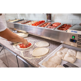 Kühlaufsatz RX1200 (Glas) Statische Kühlung | 4 x GN 1/3 - 150 mm Produktbild 5 S