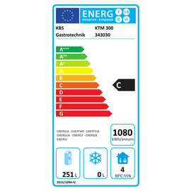 Kühltisch KTM 300 | 400 ltr | Umluftkühlung | 3 Volltüren Produktbild 22 S