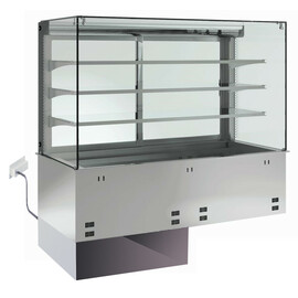 Einbau-Kühlvitrine GN 2/1 | Kühlwanne geschlossen | Zentralkühlung | 230 Volt Produktbild