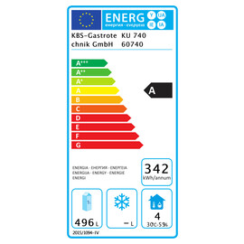Gewerbekühlschrank KU 740 | Umluftkühlung | 705 mm x 879 mm H 2040 mm Produktbild 22 L