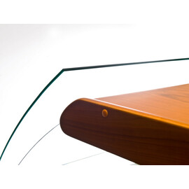 Kuchen-Verkaufstheke Jamaika 700 mahagonifarben 230 Volt | 3 Borde | gerundet | Krümelschublade Produktbild 5 S