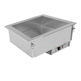 Einbau-Bain-Marie GN 2/1 trockenbeheizt | 230 Volt 1200 Watt L 790 mm Produktbild