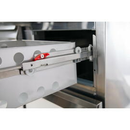 Kühltisch Gastronorm KTM 106 Umluftkühlung 100 Watt 109 ltr | 2 Schubladen Produktbild 3 S