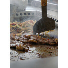 Teppanyaki Elektro 2 Heizzonen | Grillfläche Maße 960 x 550 mm Produktbild 6 S