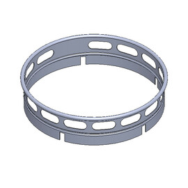 Gas-Wokherd 26 kW | Unterbau offen Produktbild 2 S