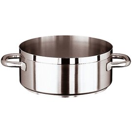 Bratentopf  KG SERIE 1100 19,5 ltr Edelstahl  Ø 400 mm  H 155 mm  | Edelstahlkaltgriffe Produktbild