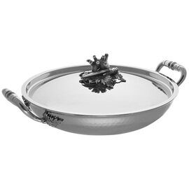 Paella-Pfanne OPUS Prima mit Deckel  • Edelstahl 3 ltr  Ø 300 mm  H 60 mm Produktbild