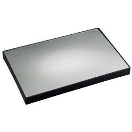 Spiegelplatte schwarz  L 450 mm  B 300 mm  H 35 mm Produktbild