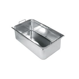 Gastronorm Behälter GN 1/1  x 200 mm Edelstahl | starre Griffe Produktbild